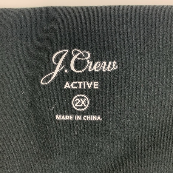 J Crew Active High Rise Sports Skirt Skort 2X Cloudstretch shorts Pockets NWT - Picture 7 of 12